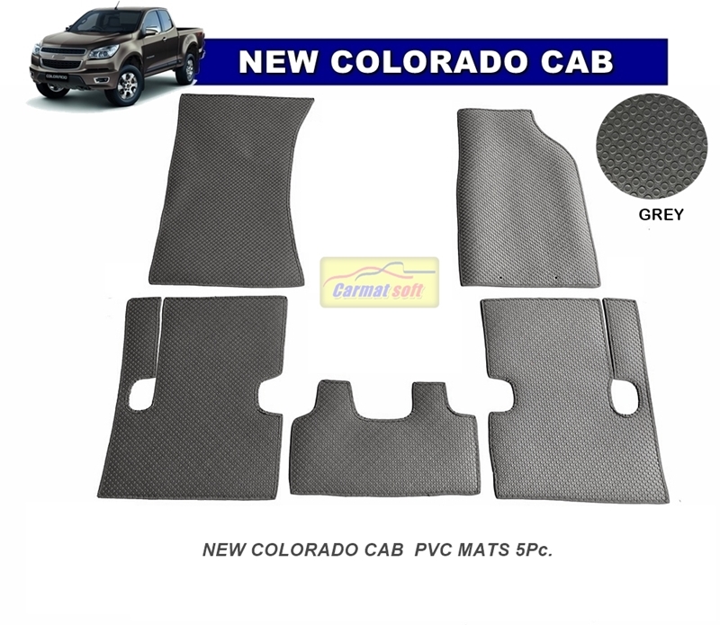 พรมกระดุมเม็ดเล็ก COLORADO CAB 2012-2019 5ชิ้น