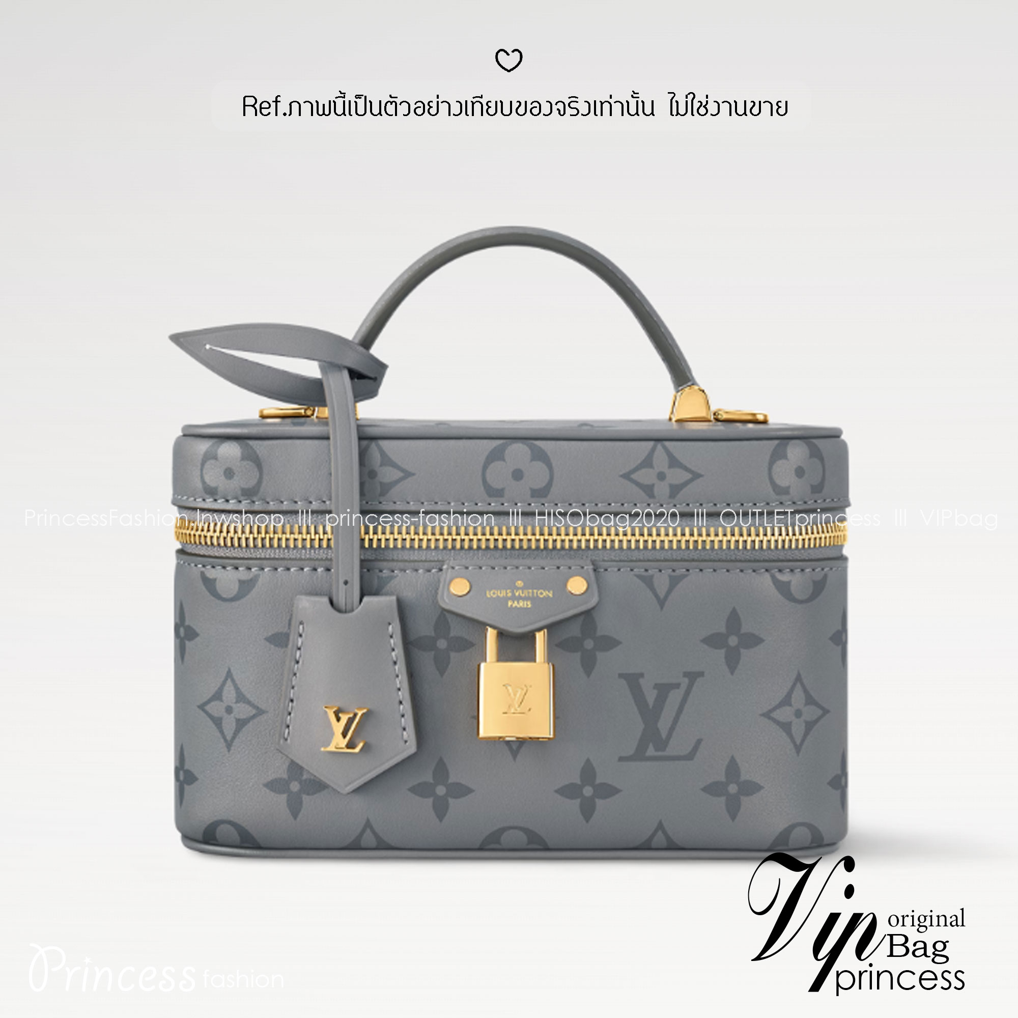 LV Vanity Chain Pouch Other movies กระเป๋าทรงวานิตี้ สีใหม่โทนเทาสวยมีสไตล์ไร้ที่ติ เกรดออริ 1:1 ใช้งานต่างประเทศได้