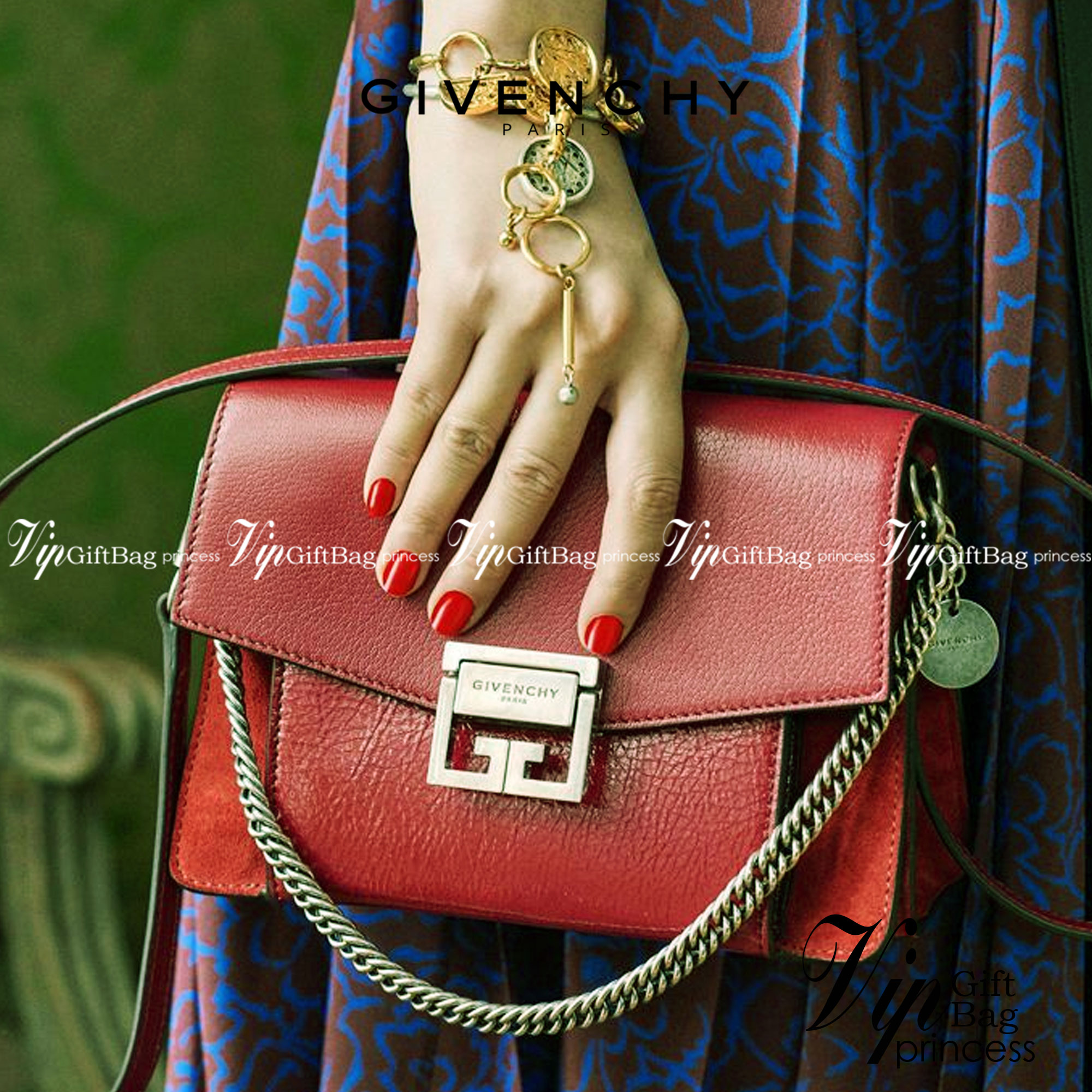 หนังแท้ GIVENCHY GV3 SHOULDER BAG พร้อมส่งที่ไทย