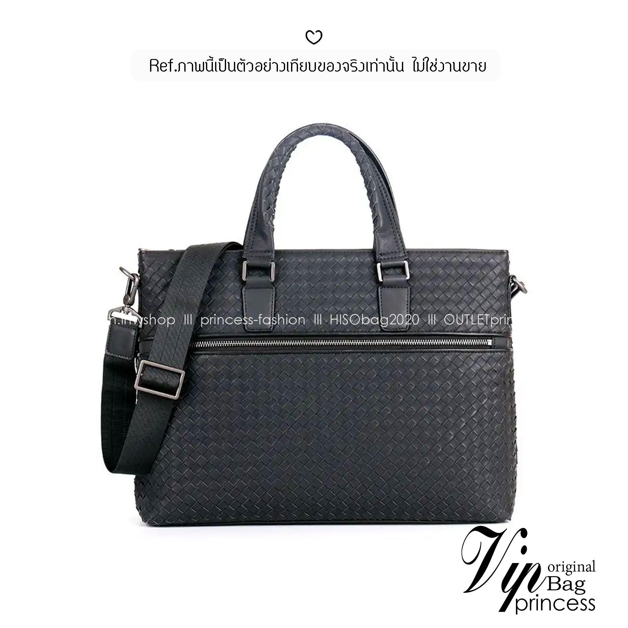 ORI หนังแท้ | Bottega Veneta Getaway Briefcase / Bottega Messenger Bag กระเป๋าใส่เอกสาร กระเป๋าทรงแมสเซ็นเจอร์ สวยเรียบหรูคลาสสิกเป็นเอกลักษณ์ โดดเด่นด้วยงานสานตาราง ดีไซน์เรียบง่าย แต่ดูแพง