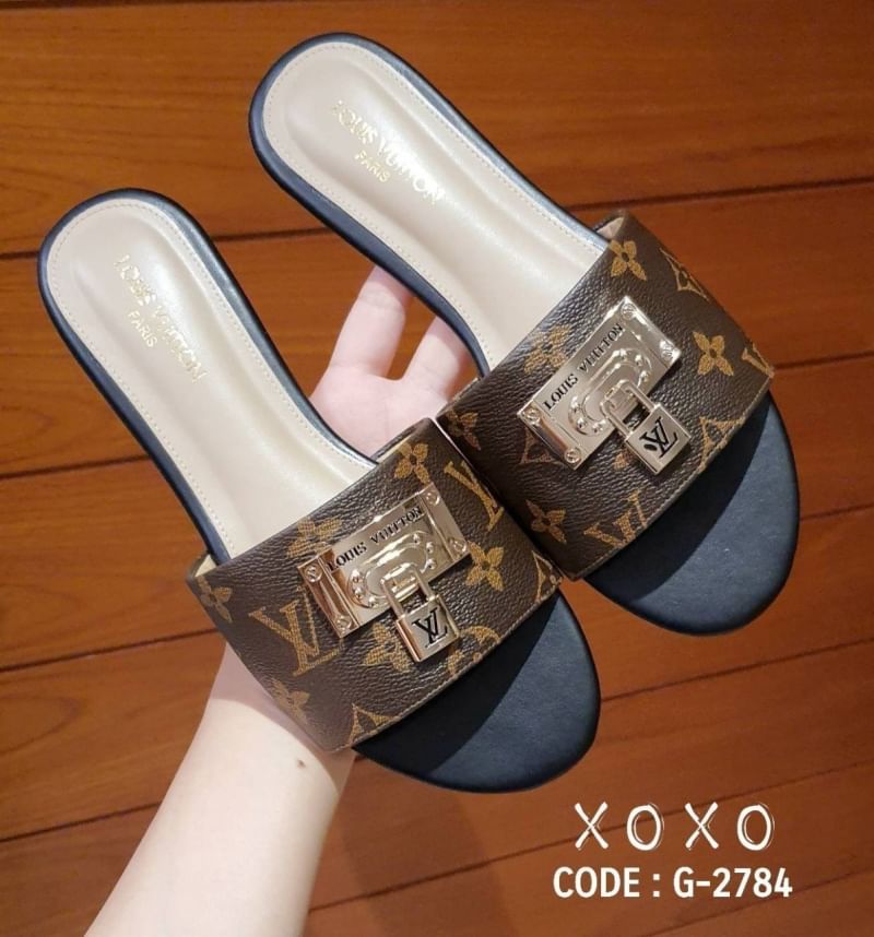 Louis Vuitton Sandals แตะ หรู งานแบรนด์ ใสสบาย น้ำหนักเบา แมทส์ชุดง่าย