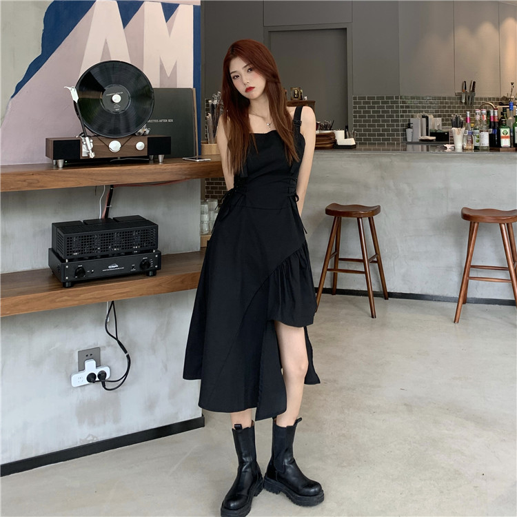 พร้อมส่ง 🐹 Party dress เดรสสายเดี่ยว (IN31574)
