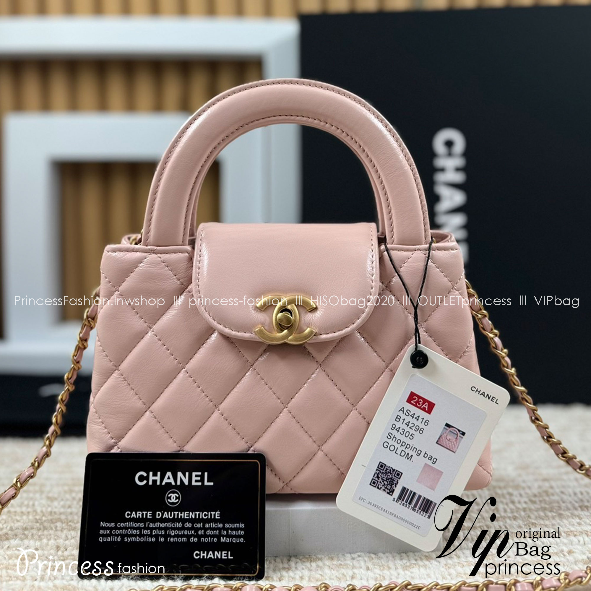 Chanel mini kelly flap bag เกรดออริ สลับแท้ 1:1 ใช้งานต่างประเทศได้