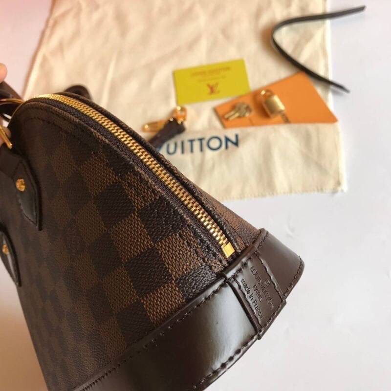 VIP 】หนังแท้ LOUIS VUITTON ALMA BB