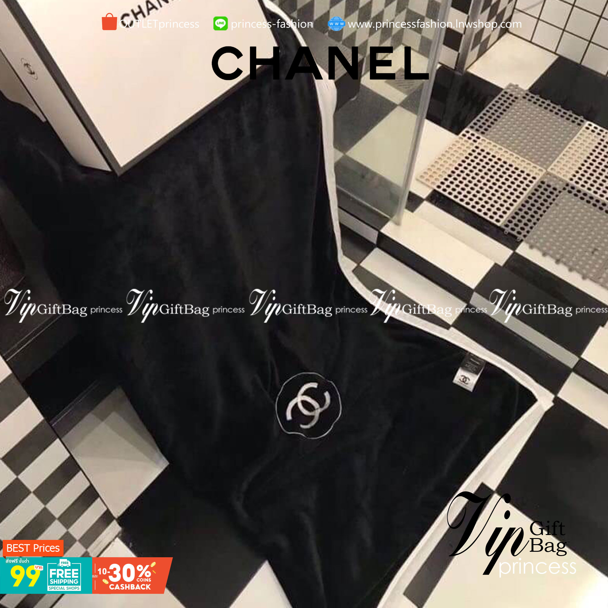 VIP GIFT 】Best Gift! Chanel Blanket พร้อมส่งไอเท็มแนะนำ ผ้าห่มนุ่มนิ่ม ขนปุยๆๆ สบายผิวมาก เนื้อผ้านิ่มฟูนุ่มใช้ได้ทุกโอกาส ขนาดกำลังดี พกพาสะดวก สามารถพกไว้ใช้ในรถ ใช้ในออฟฟิศได้ จะซื้อใช้เองหรือมอบเป็นของขวัญก็ดูดีพร้อมส่งที่ไทย ราคาสุดคุ้มไม่ต้องรอพรีฯ