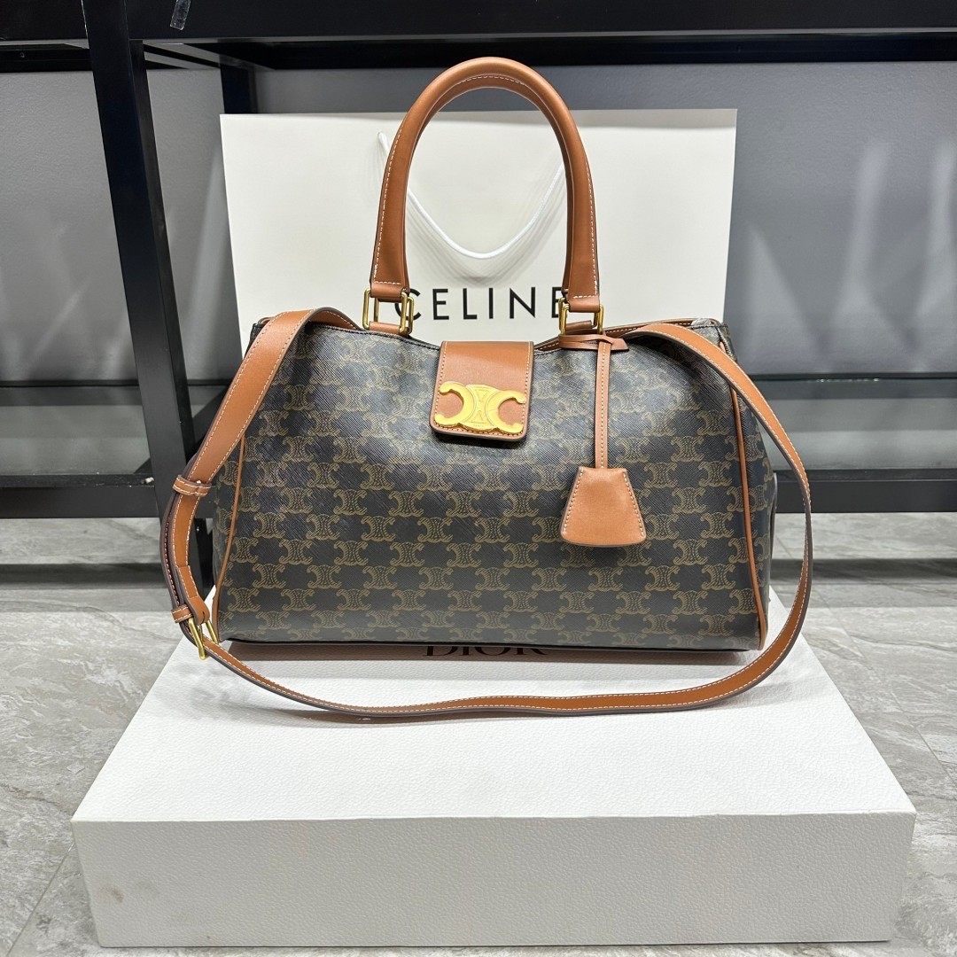 CELINE MEDIUM APPOLINE BAG IN SUPPLE 3 สี พร้อมส่ง กระเป๋าใบใหญ่จุของได้เยอะ รุ่นใหม่หนังสวย เกรดออริจินอล สลับแท้