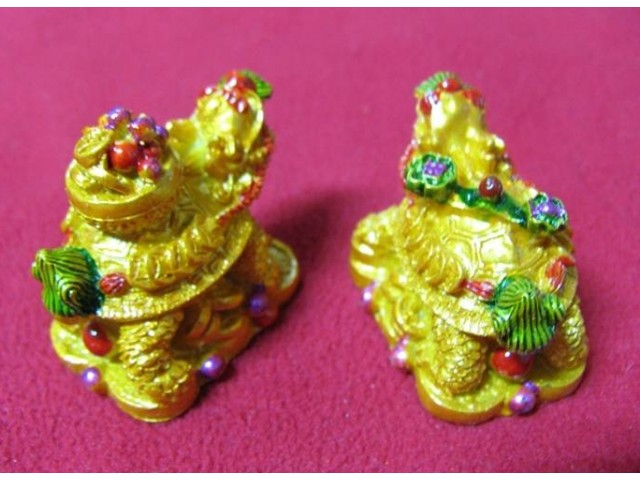 สินค้าหมดค่ะ เต่ามังกรคู่เสริมสิริมงคลโชคลาภวาสนา เสริมดวงปีระกา ปี2559ค่ะ