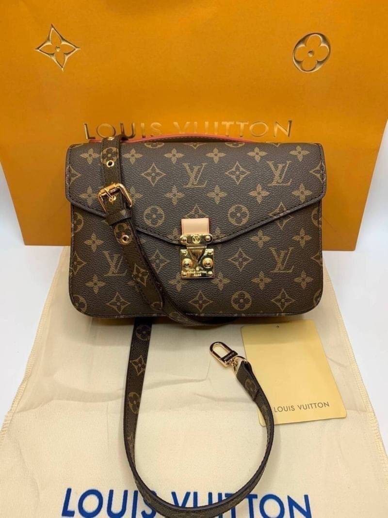หนังแท้ LOUIS VUITTON POCHETTE MÉTIS พร้อมส่งที่ไทย 2Colors MONOGRAM REVERSE