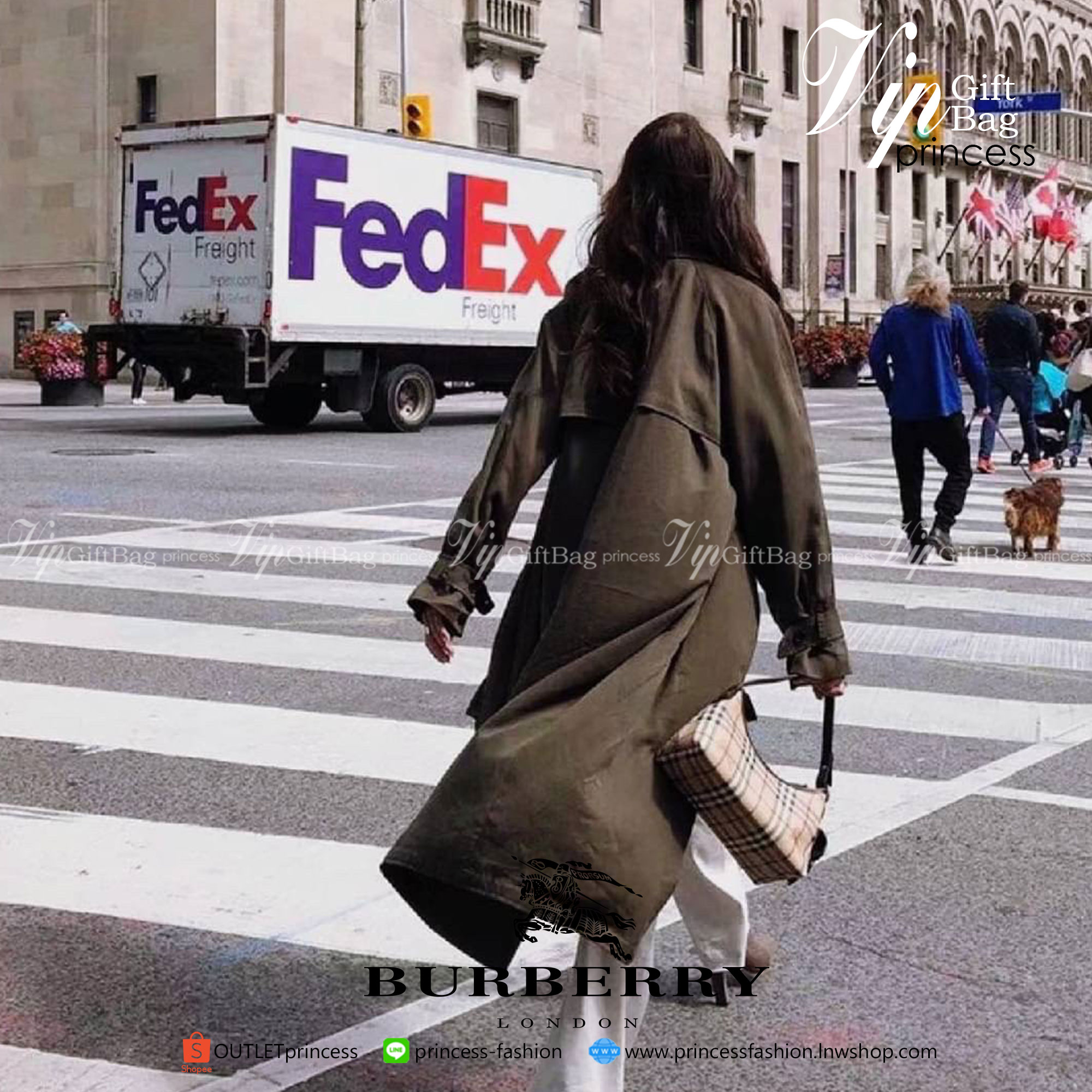 BURBERRY VINTAGE BAG VIP GIFT WITH PURCHASE (GWP) พรีเมี่ยมกิ๊ฟ Limited Edition