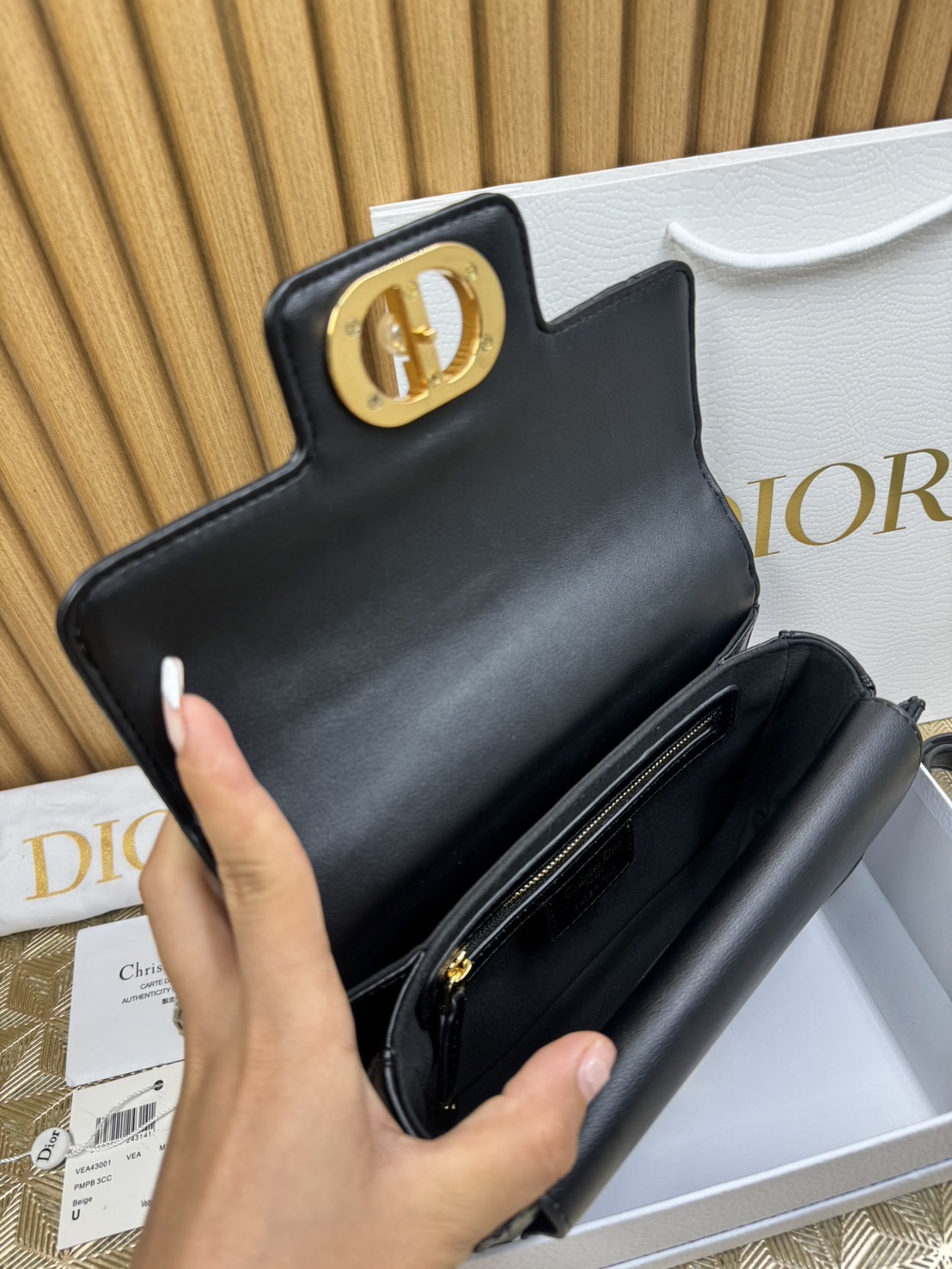 พร้อมส่ง 6 สี Small Dior Jolie Top Handle Bag 22cm กระเป๋าสะพาย เกรดออริ สลับแท้ 1:1 ใช้ต่างประเทศได้