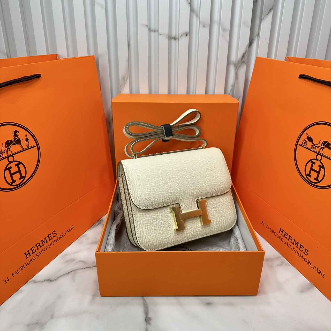 ORI หนังแท้ | Hermes Constance Bag กระเป๋าสะพายที่สุดแห่งหรูหราลัคชู นิยามของความสง่างามเหนือกาลเวลา แบรนด์เนมในฝัน งดงามดั่งเจ้าหญิง