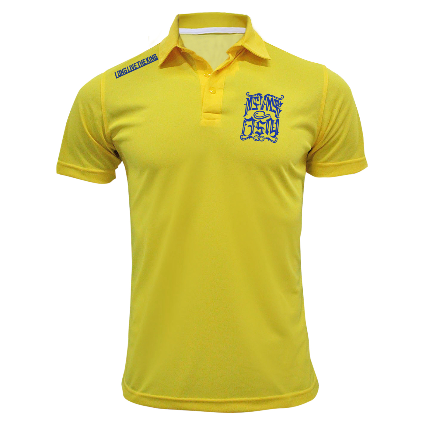 เสื้อโปโลเหลือง ทรงพระเจริญ