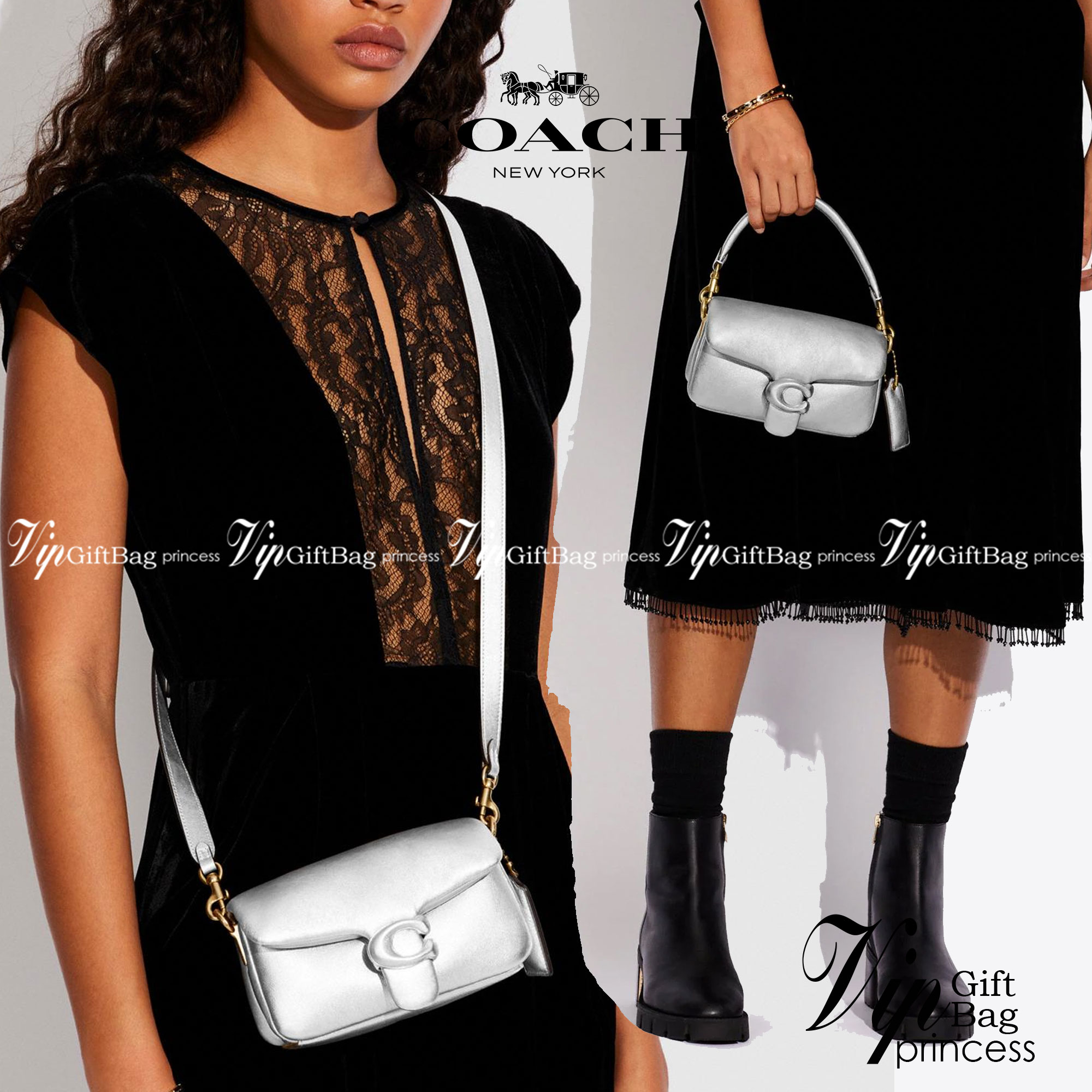 น้องสวยมากก สินค้าจริงสวยกว่าในรูป ไม่จกตาค่ะ! COACH PILLOW TABBY SHOULDER BAG 18 ((C3880)) 📣 พร้อมส่งที่ไทย คุณภาพเกินราคา! กระเป๋าหิ้ว//สะพายแบบครอสบอดี้ร์ 🔺หนัง nappa อย่างดี หนานิ่ม นุ่มมากๆ หลงรักน้องแน่นอน