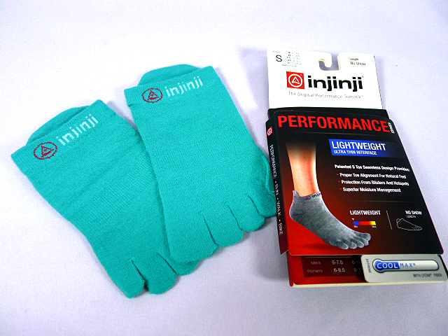 Injinji Lightweight No-show - S / Gulf Blue