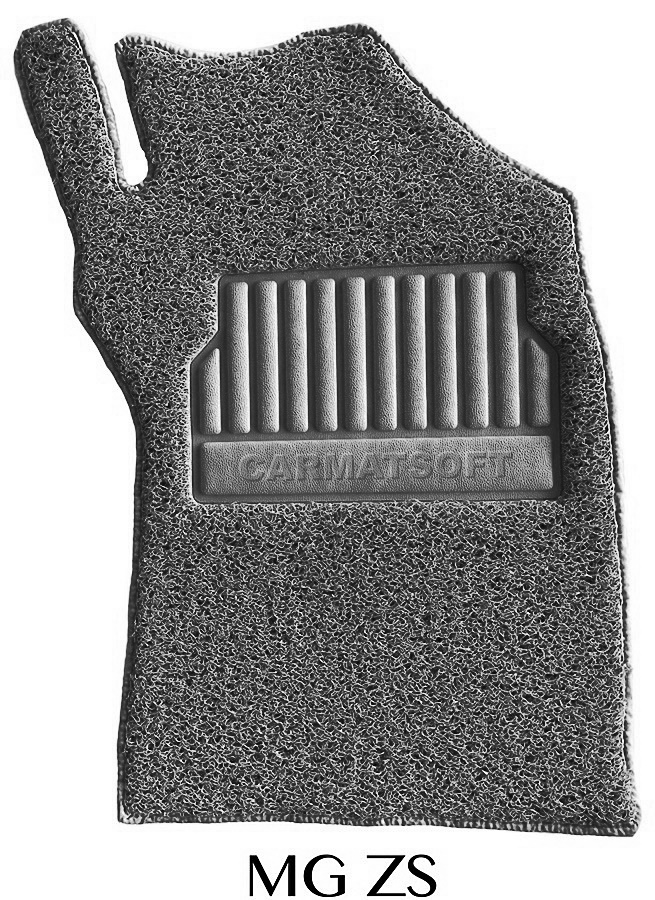 พรมดักฝุ่นไวนิล MG ZS พรมดักฝุ่นในรถ เอ็มจี แซดเอส สีเทา (5ชิ้น) สวยงาม