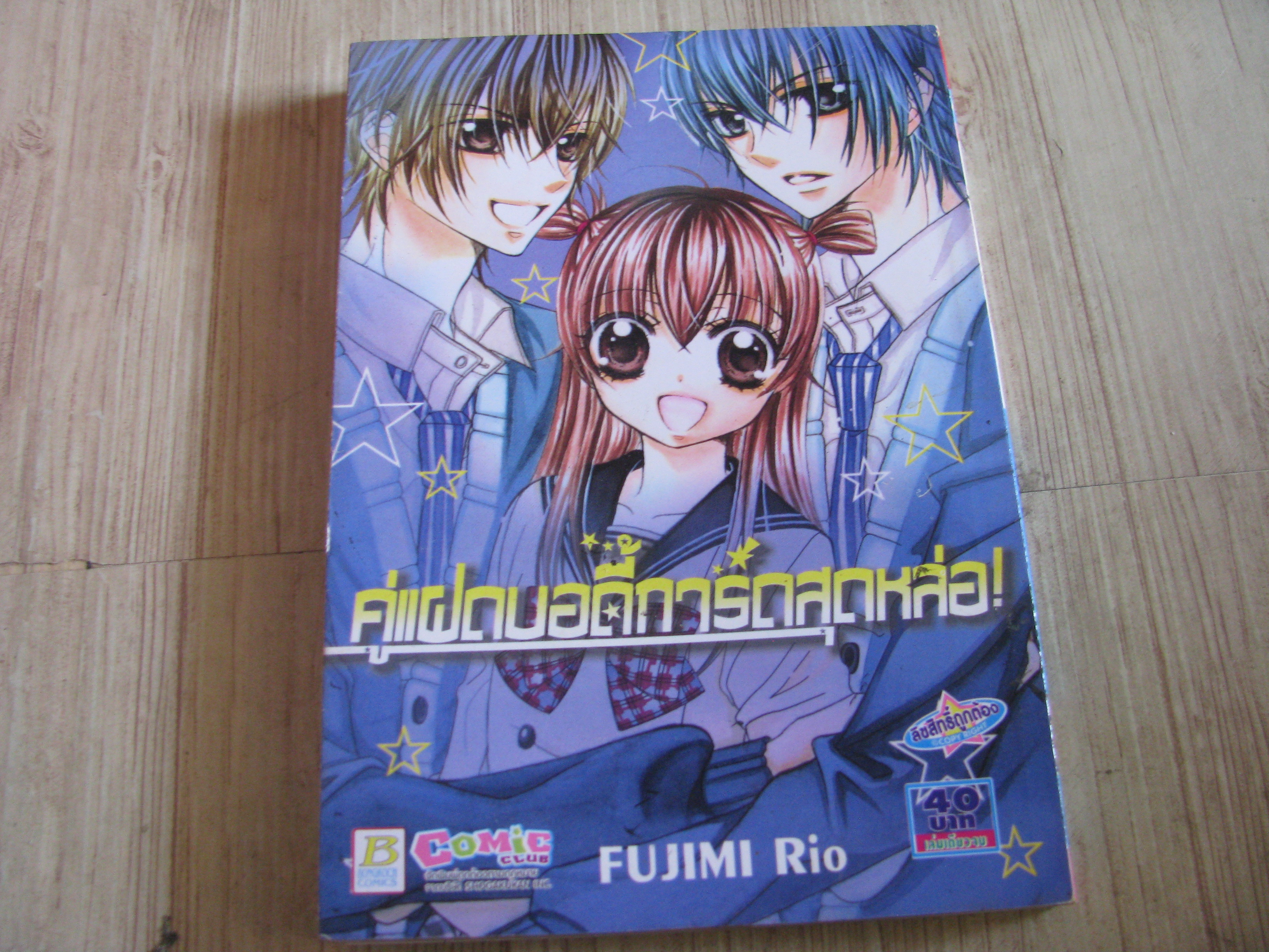 ๕ู่แฝดบอดี้การ์ดสุดหล่อ เล่มเดียวจบ Fujimi Rio เขียน