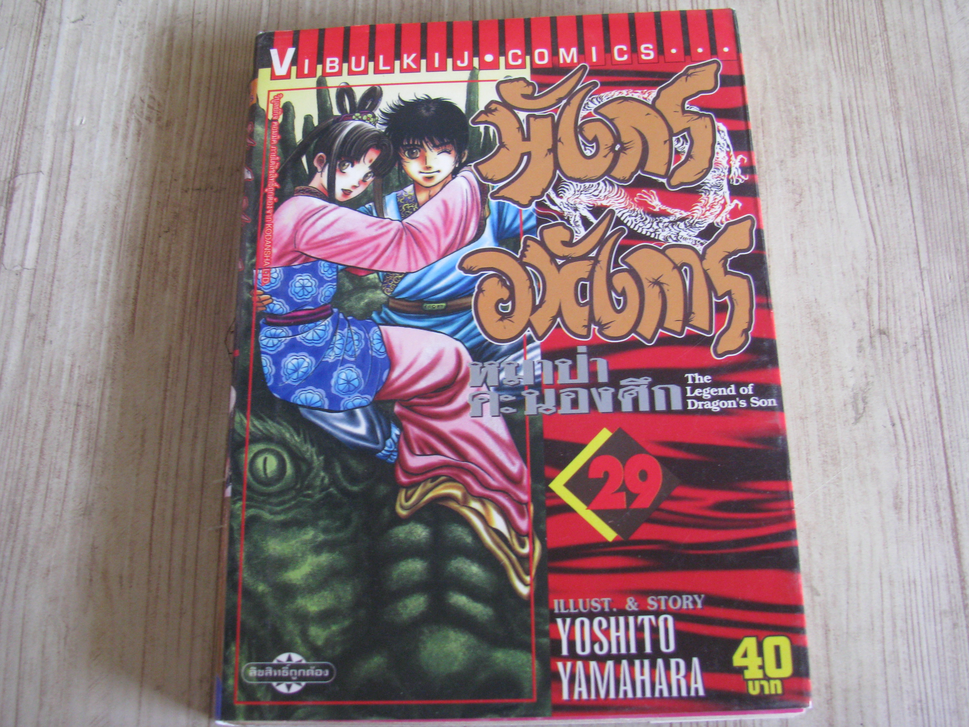 มังกรอหังการหมาป่าคะนองศึก เล่ม 29