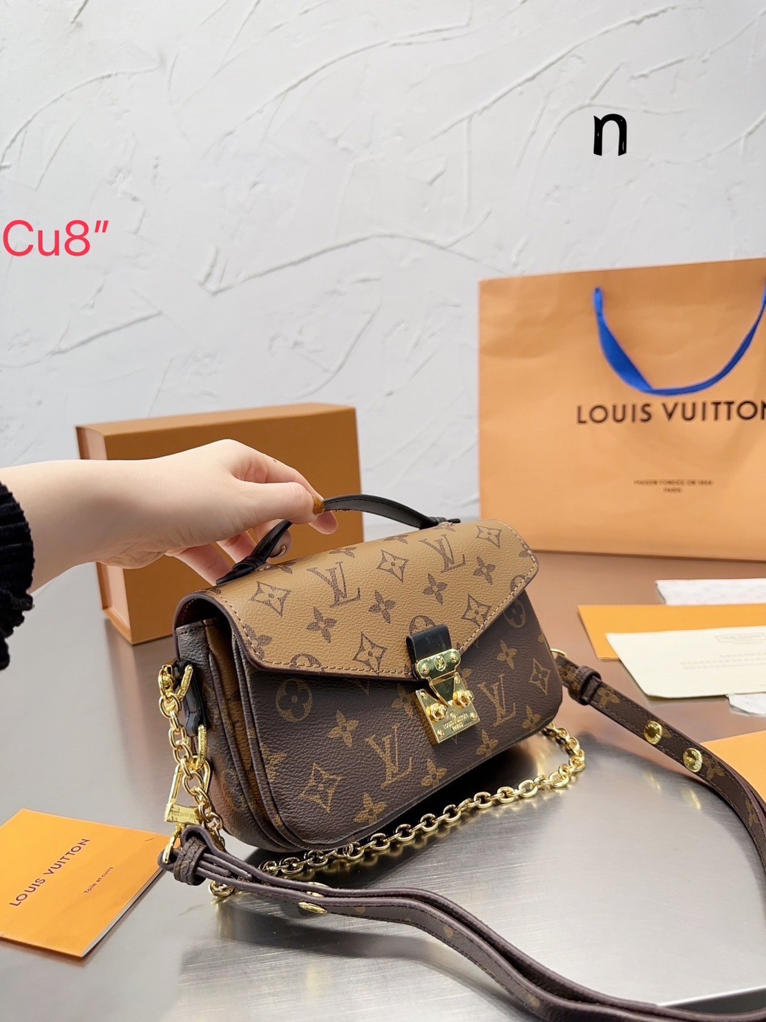 LV Pochette Métis East West / LV Metis / LV BAG พร้อมส่ง 5 สี กระเป๋าสะพายทรงพอช คลาสสิค ดีไซน์เรียบหรู งานสวยเป๊ะ