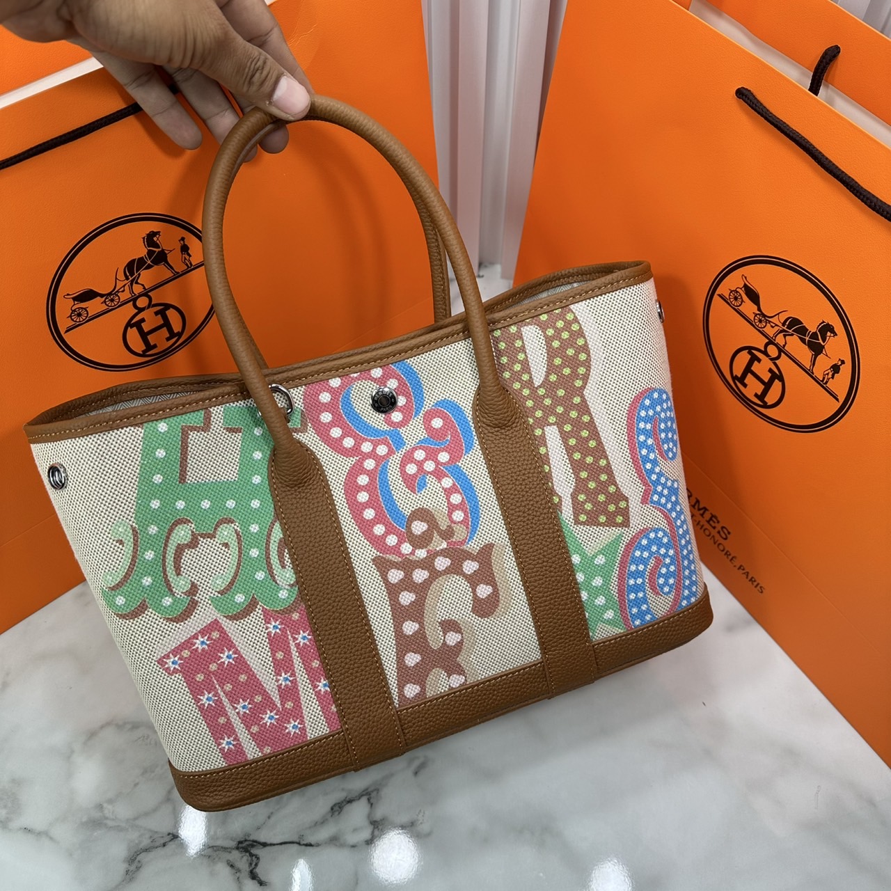 ORI หนังแท้ | Hermes Garden Party Voyage 30cm 35cm กระเป๋าทรงโท้ทที่สุดแห่งหรูหราลัคชู นิยามของความสง่างามเหนือกาลเวลา แบรนด์เนมในฝัน งดงามดั่งเจ้าหญิง