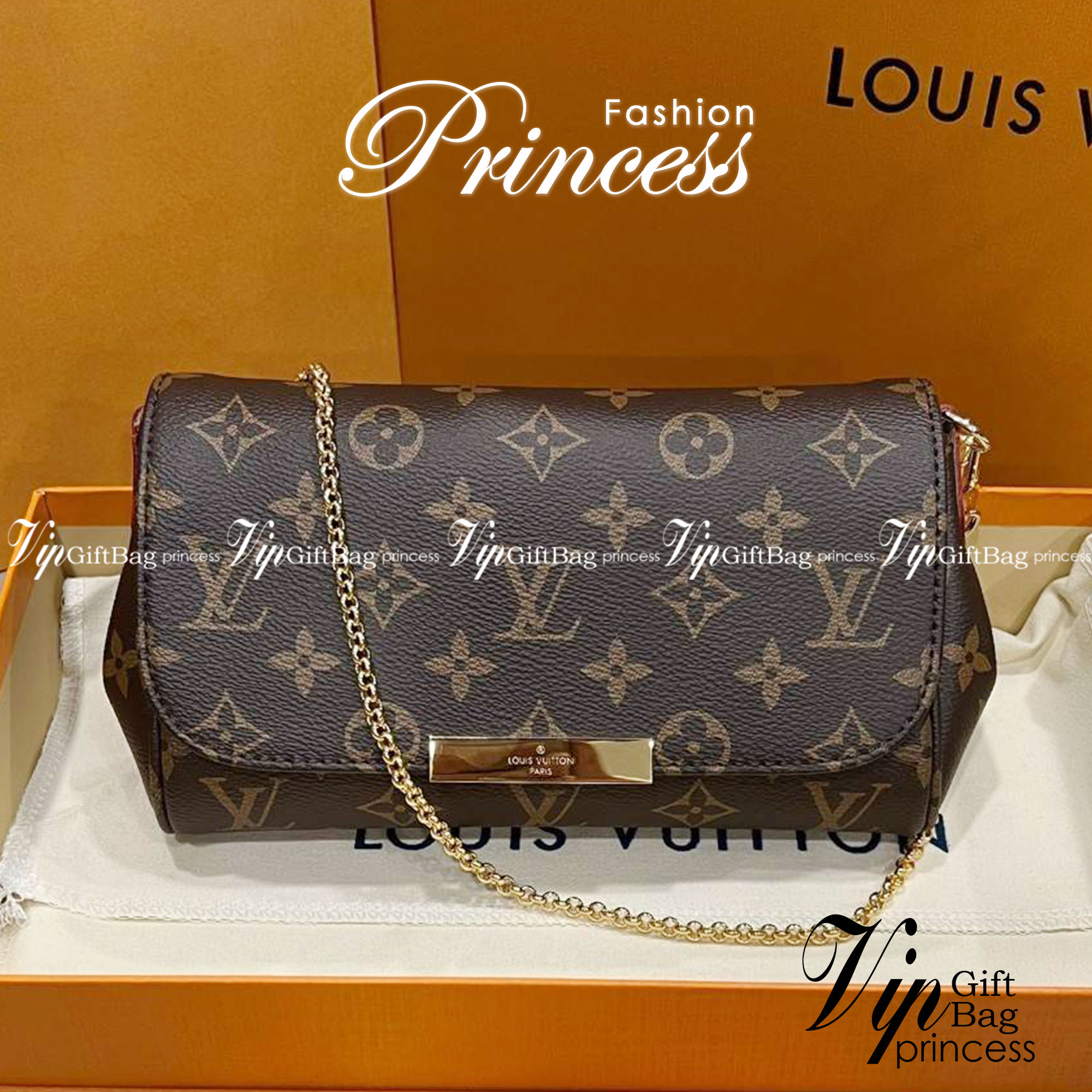 Ori Louis Vuitton favorite / LV Favorite Monogram Damier Ebene MM เกรดออริจินอล ใช้แทนใบจริงได้ ภาพถ่ายจากงานขายจริง ใช้งานต่างประเทศได้ค่ะ