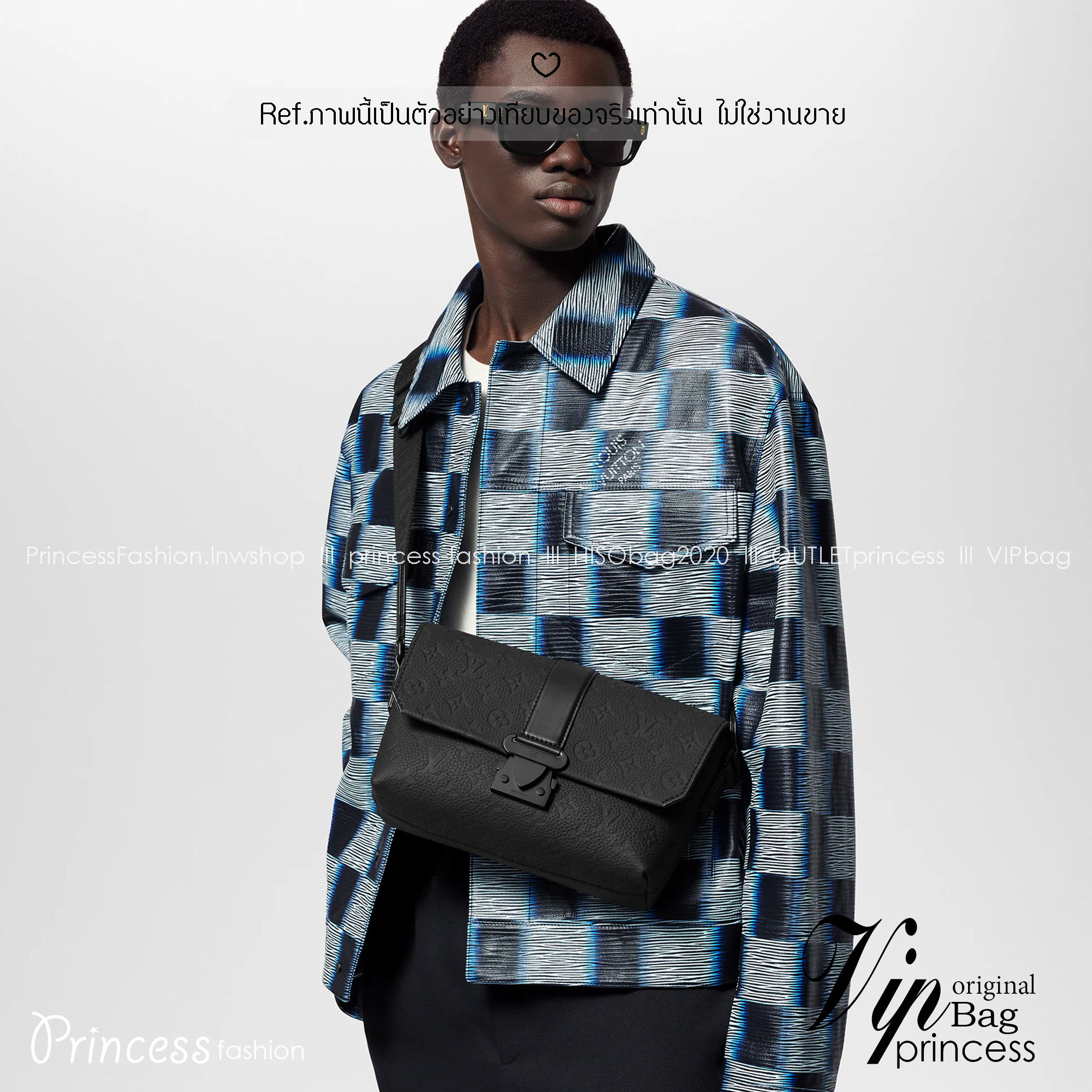 พร้อมส่ง 3 สี LV S-Cape Messenger Monogram Eclipse / LV Messenger Bag กระเป๋าทรงแมสเซ็นเจอร์ แบบคลาสสิกสวยงามเป็นเอกลักษณ์ เกรดออริ