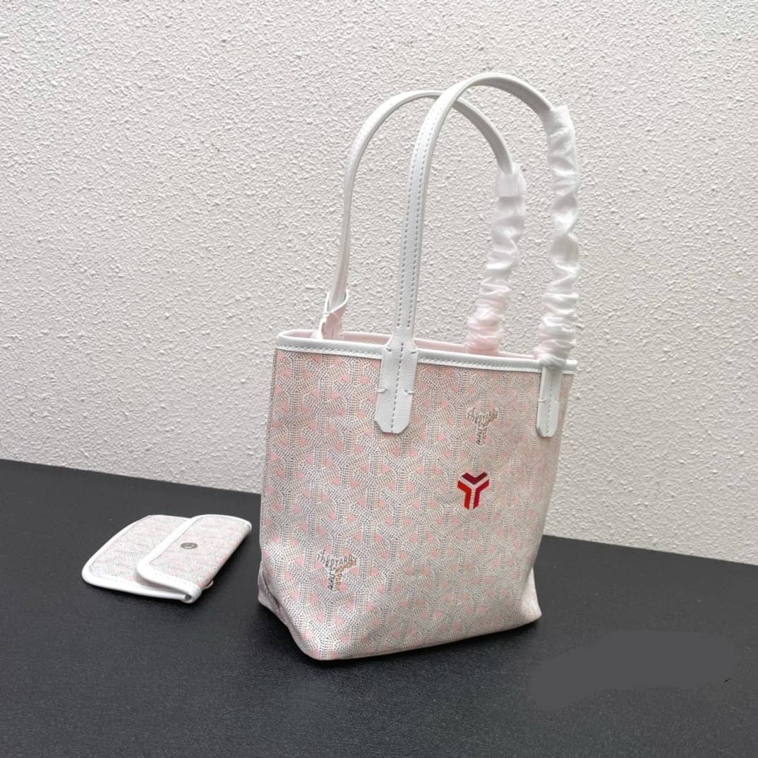 Goyard claire voie bag / Goyard Mini Tote Bag พร้อมส่งที่ไทย 5 สี กระเป๋ามินิโท้ท พิมพ์ลายคมชัด ปั้มแบรนด์เป๊ะปัง **สินค้าเกรดออริจินอล 1:1 สลับแท้ ใช้งานต่างประเทศได้ งานสวยตามรูป ภาพถ่ายจากงานขายจริง