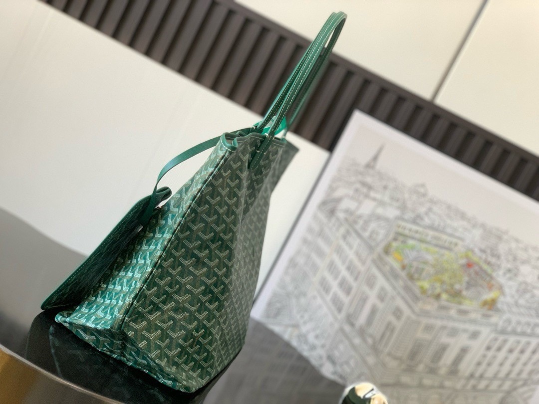 GOYARD GM TOTE BAG กระเป๋าทรงโท้ทใบใหญ่ หนังแท้สวยเป๊ะ เกรดท็อปออริ สลับแท้ 1:1 เกรดดีสุด ใช้ต่างประเทศได้ ผ่านทุก ตม.
