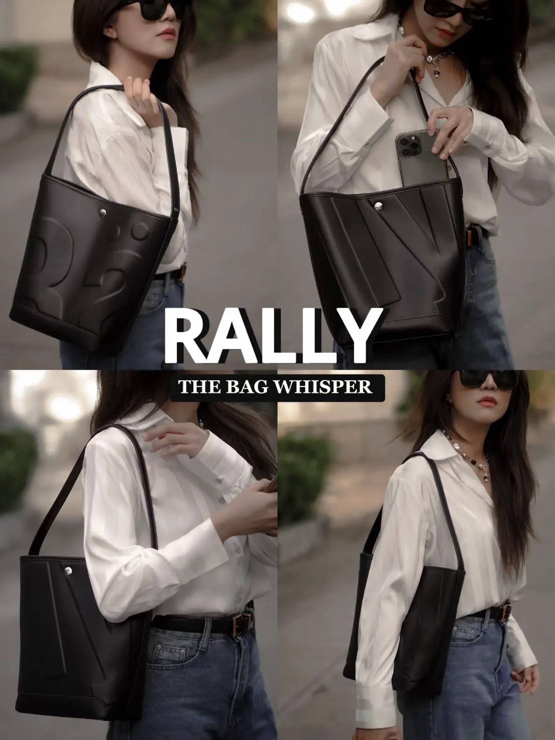 Rally The Bag Whisper กระเป๋าทรงบัคเก็ตงานหนังรุ่นใหม่ ฮอทติดลมบน มาแรงสะพายกันทั่วบ้านทั่วเมือง สายแบกสายขนห้ามพลาดจุของได้เยอะ รุ่นหนังผิวสัมผัสนิ่มมือ ทนทานและจุสิ่งของได้ครบครัน