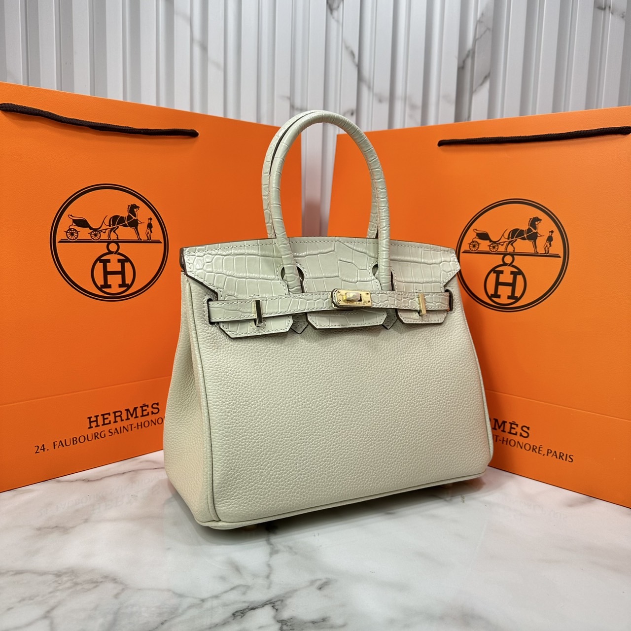 ORI หนังแท้ | Hermes Birkin 25 / Birkin 30 กระเป๋าสะพายที่สุดแห่งหรูหราลัคชู นิยามของความสง่างามเหนือกาลเวลา แบรนด์เนมในฝัน งดงามดั่งเจ้าหญิง