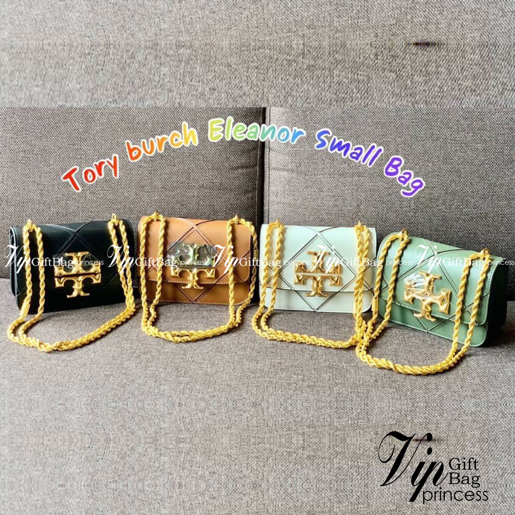 TORY BURCH ELEANOR SMALL SHOULDER BAG / Tory Burch Eleanor quilted shoulder bag น้องเล็ก หรู ดูแพง ลุคไหนๆ ใบนี้เอาอยู่เลยค่าา! Best seller ใครยังไม่มีติดตัว รอบนี้จัดเลยค่าา