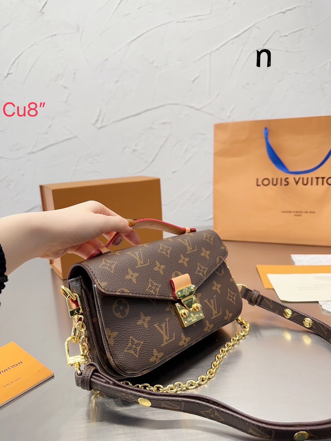 LV Pochette Métis East West / LV Metis / LV BAG พร้อมส่ง 5 สี กระเป๋าสะพายทรงพอช คลาสสิค ดีไซน์เรียบหรู งานสวยเป๊ะ