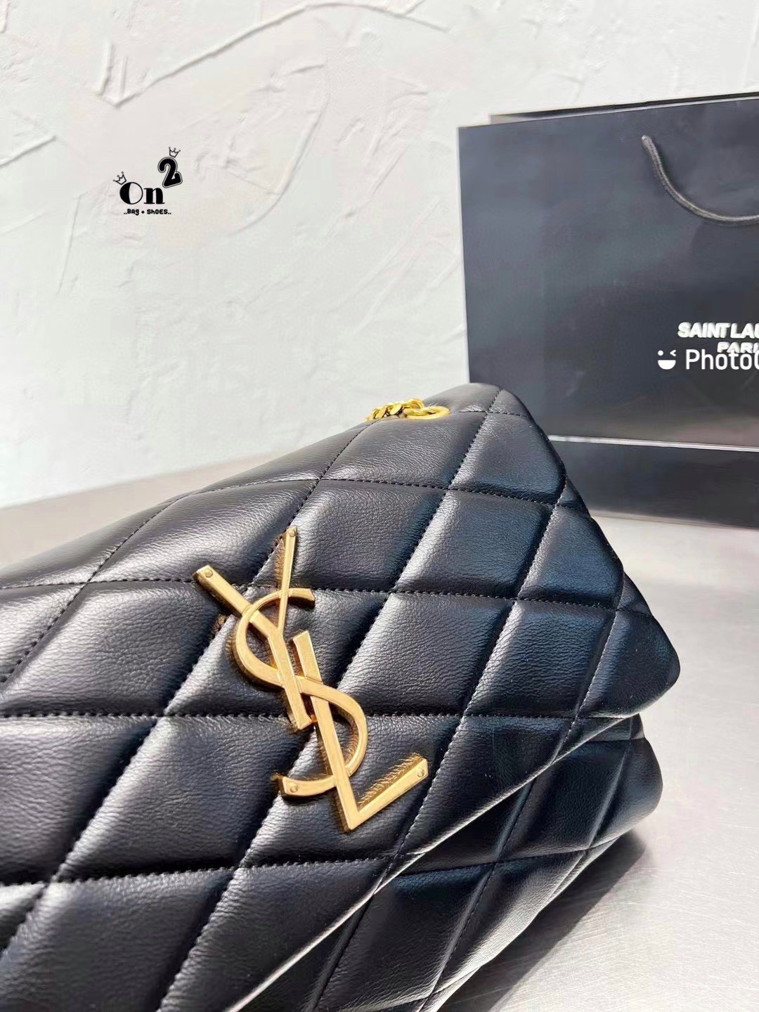 YSL JAMIE MEDIUM CHAIN BAG กระเป๋าสะพาย งานหนังสวยสมการรอคอยใครเล็งใบนี้มาแล้วน้า มาพร้อมสายโซ่สีทองเพิ่มความหรูขับผิว