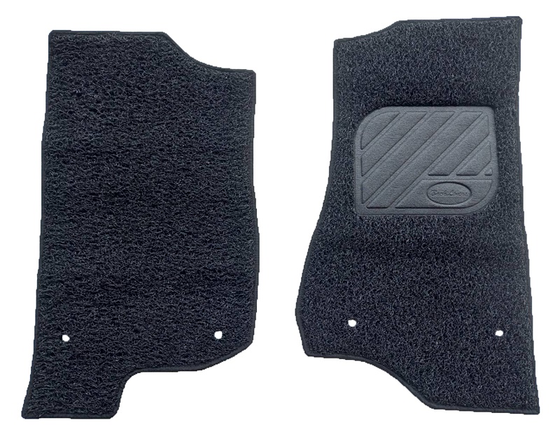 พรมดักฝุ่นไวนิล JEEP WRANGLER (2018-28) พรมดักฝุ่นในรถ สีดำ เกรดA หนานุ่ม 5ชิ้น