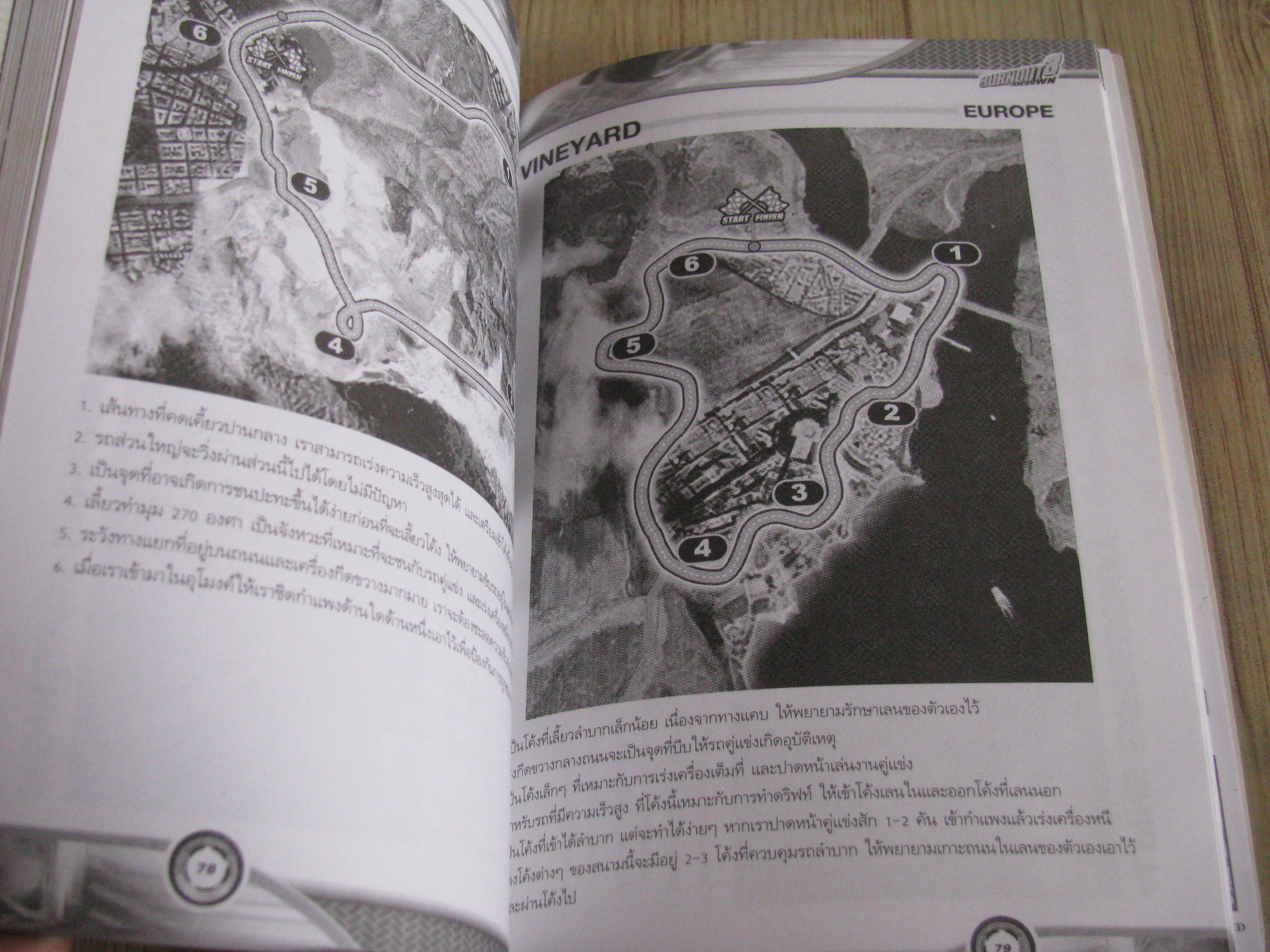 คู่มือเฉลยเกม PS2 BURNOUT 3 TAKEOOWN