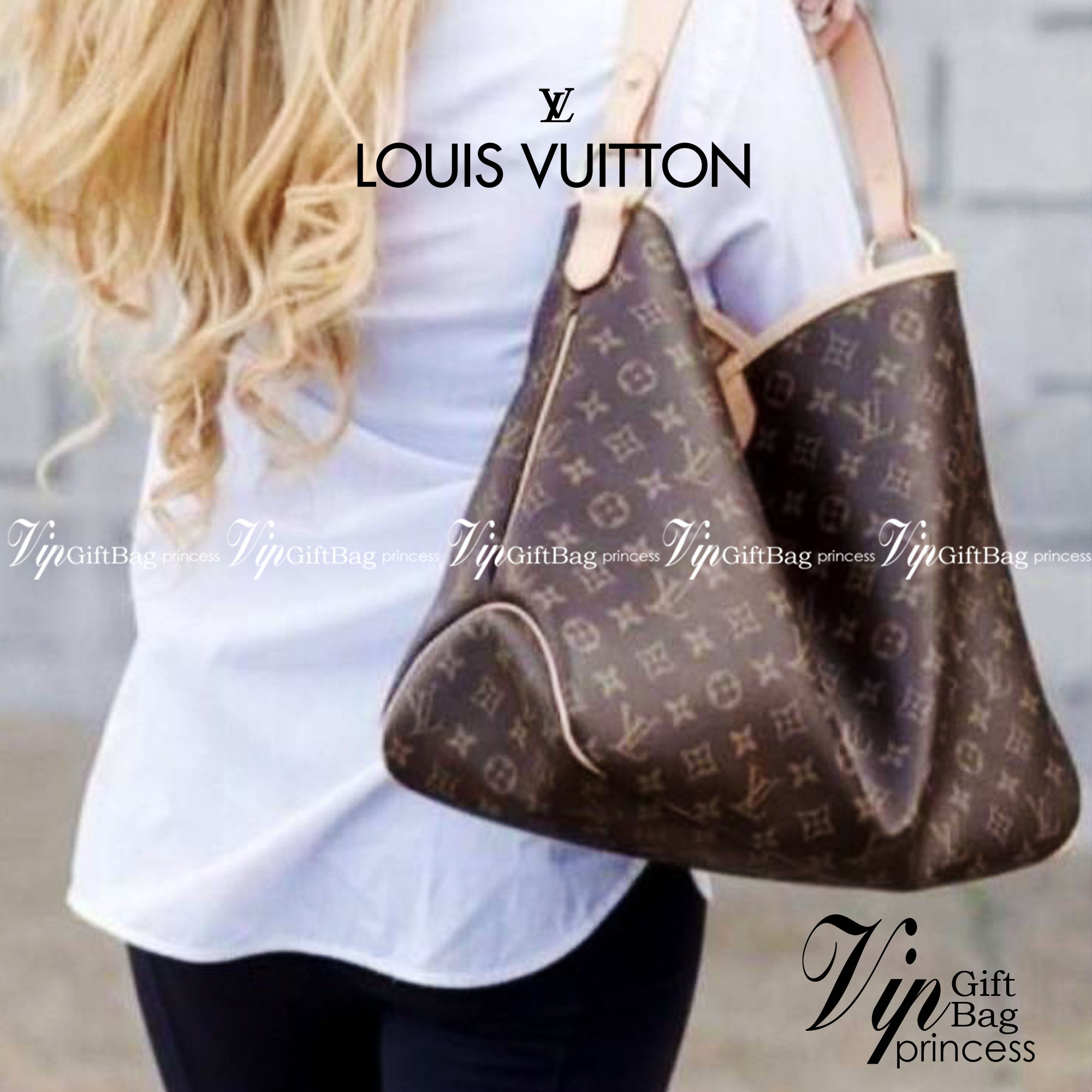 Louis Vuitton Monogram Delight Canvas กระเป๋าสะพายข้างทรงสูงใบใหญ่หนังแกะสังเคราะห์ หูหิ้วปั้มโลโก้ ด้านในมี1ช่องซิป 1ช่องใส่ของจุกจิ๊ก อะไหล่ทองหรูหรา มีสายยาว ถอดสายได้ ปรับระดับได้ จุของได้เยอะ หรูหรา สวยงาม เหมาะกับทุกโอกาศ ต้องมีติดตู้ห้ามพลาดเลยค่า
