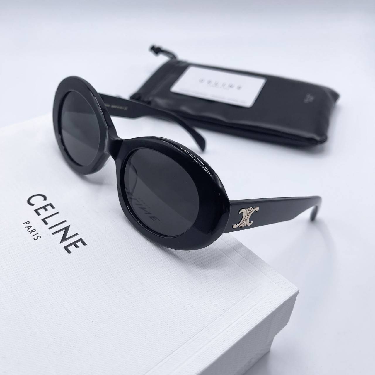 แว่นตาลิซ่า Celine Sunglass เกรดท็อปออริ 1:1 สลับแท้ เกรดดีสุด ใช้งานต่างประเทศได้ ภาพถ่ายจากงานขายจริง สวยแบบตะโกน มาพร้อมอุปกรณ์ครบเซ็ท