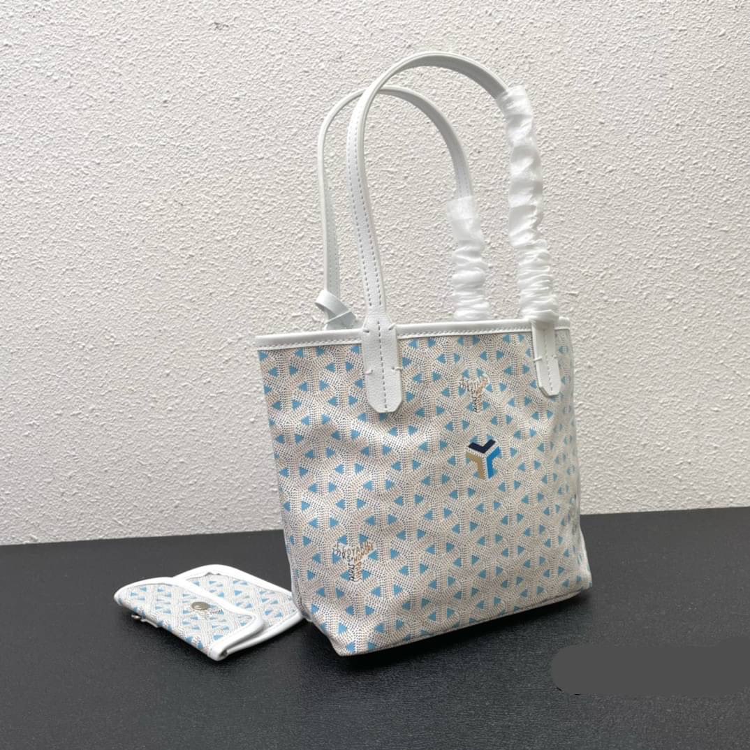 Goyard claire voie bag / Goyard Mini Tote Bag พร้อมส่งที่ไทย 5 สี กระเป๋ามินิโท้ท พิมพ์ลายคมชัด ปั้มแบรนด์เป๊ะปัง **สินค้าเกรดออริจินอล 1:1 สลับแท้ ใช้งานต่างประเทศได้ งานสวยตามรูป ภาพถ่ายจากงานขายจริง