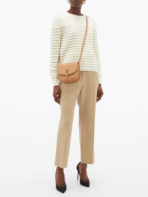 VIP 】หนังแท้ YSL SAINT LAURENT BORSA SATCHEL KAIA PICCOLA IN MORBIDA PELLE พร้อมส่งที่ไทย