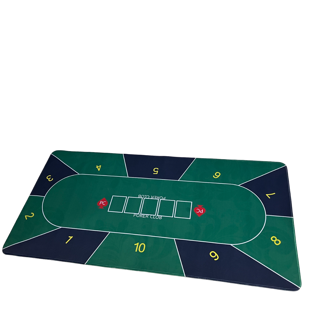 ผ้าปูโป๊กเกอร์ (Poker Mat)สีเขียว