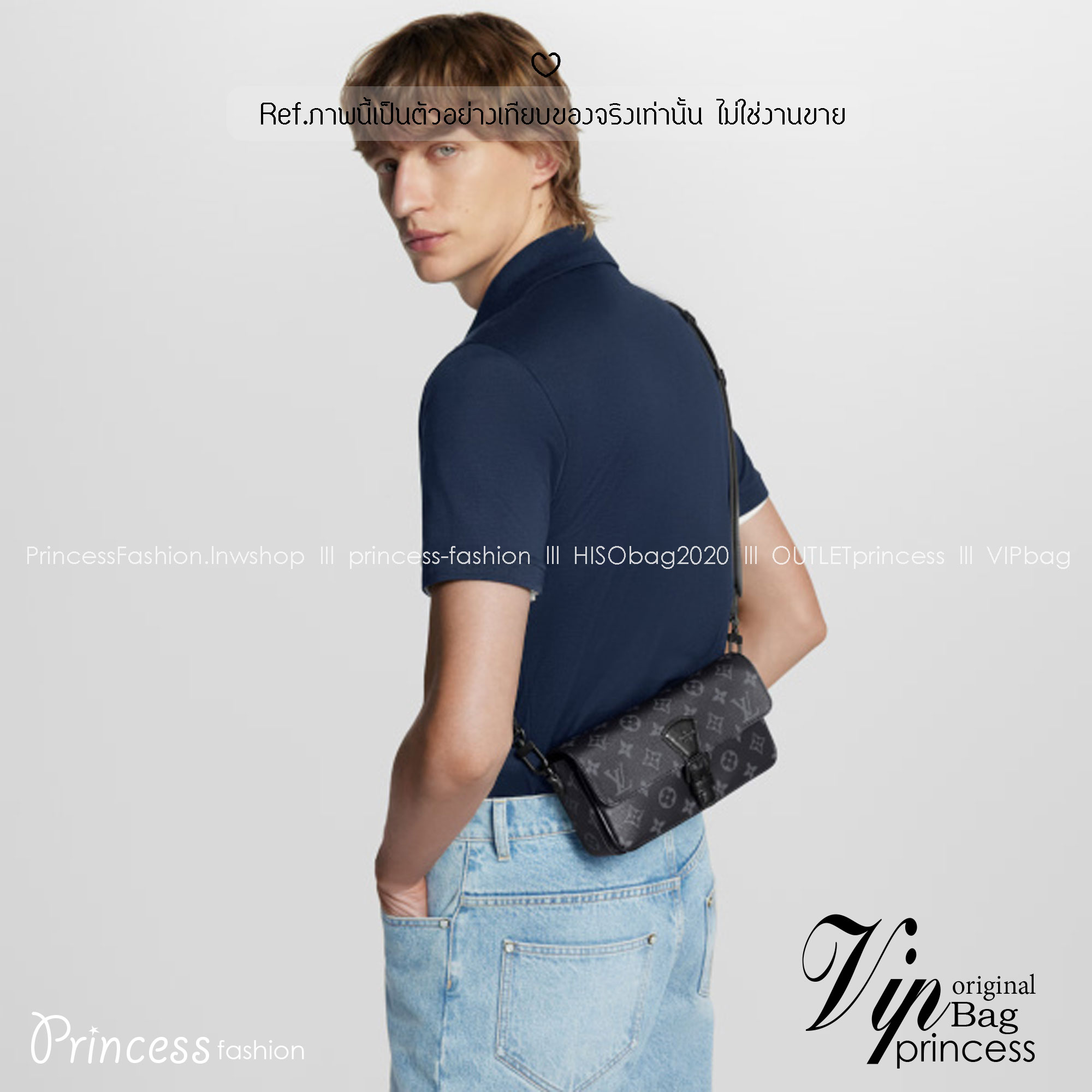 ORI หนังแท้ | LV Montsouris crossbody bag Monogram Eclipse Canvas 22cm กระเป๋าสะพายทรงแมสเซ็นเจอร์ไซส์เล็ก สไตน์กระเป๋าสตางค์แบบสะพาย ดีไซน์ใหม่ทรงยาวล้ำสมัยประดับบัคเคิลสัญลักษณ์เมซงพร้อมแถบแม่เหล็กด้านหน้า สุดไอคอนิก