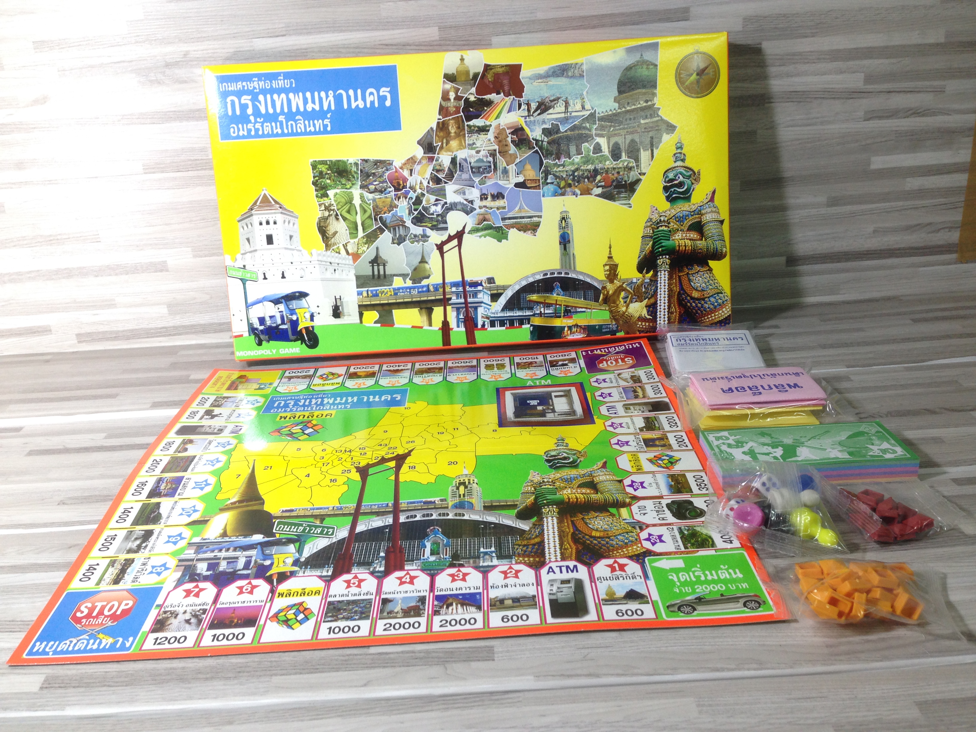 เกมเศรษฐีท่องเที่ยวกรุงเทพมหานครอมรรัตนโกสินทร์