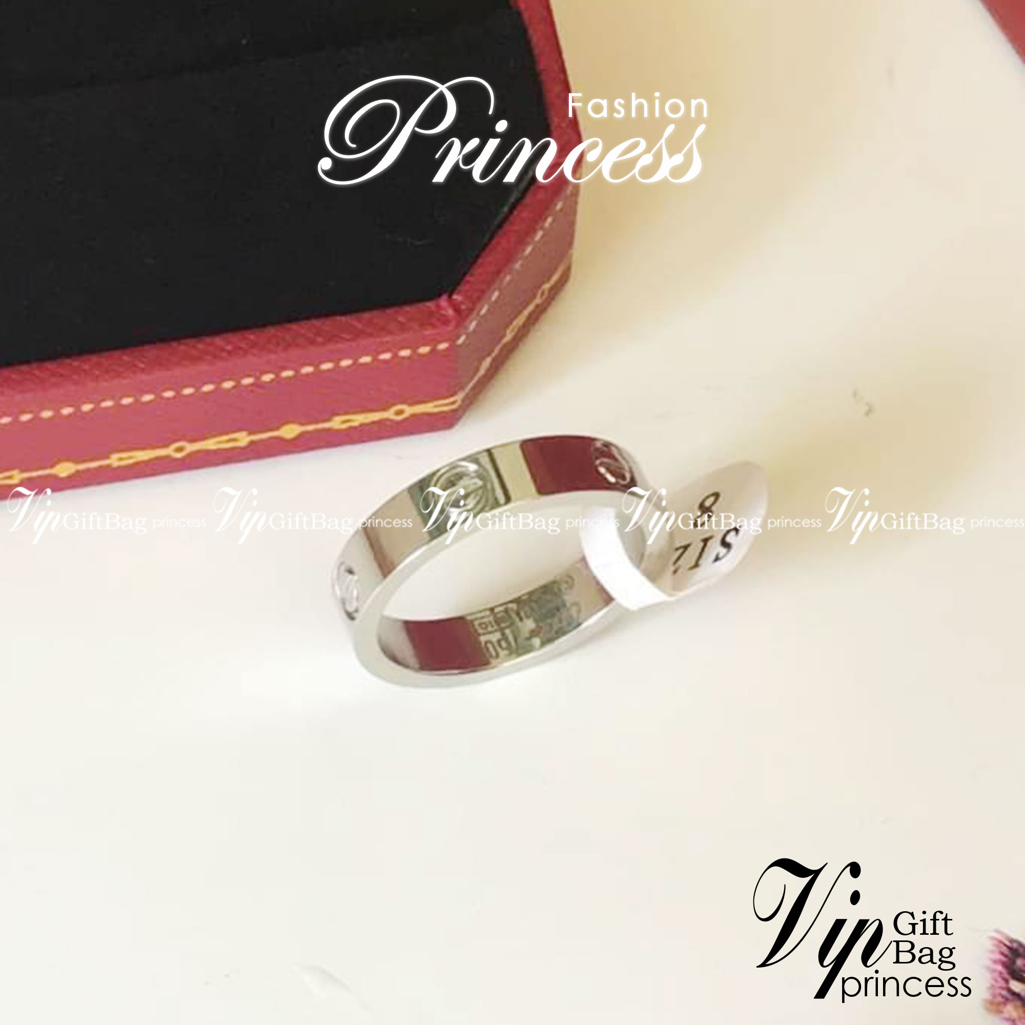 Cartier Rings แหวนรุ่นไม่มีเพชร ภาพถ่ายจากงานจริง วัสดุคุณภาพดี ไม่ลอกไม่ดำ งานปั้มครบตามรูปเลยค่ะ