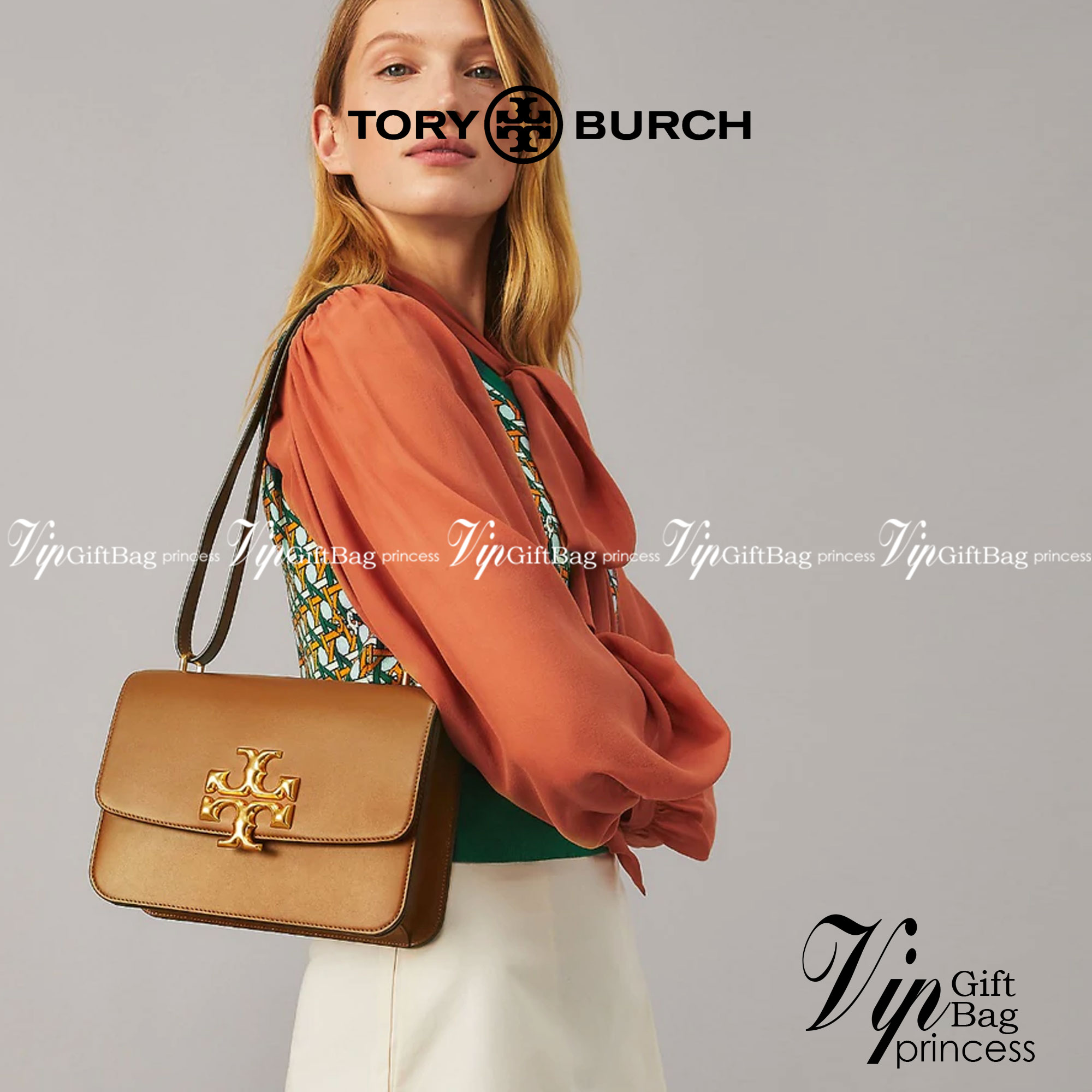 Tory Burch 75003 Eleanor Medium Convertible Shoulder Bag พร้อมส่งที่ไทย อีกรุ่นที่น่าครอบครองมากๆค่ะ กระเป๋าสะพายข้างและทบสายเป็นคล้องไหล่ได้ หนังแท้ชั้นดี ใช้ได้กับทุกๆโอกาส ห้ามพลาด ก่อนหมดนะคะ!!