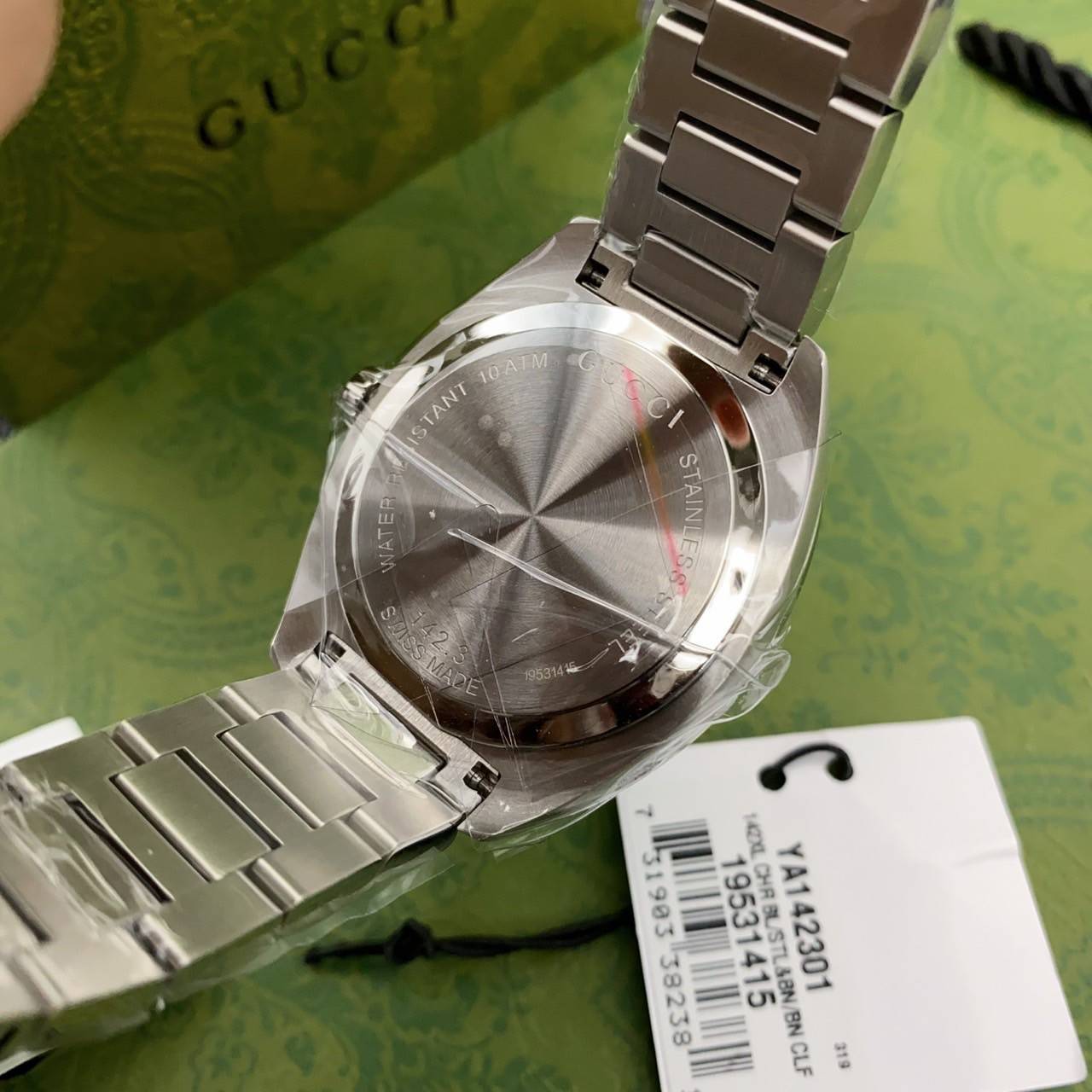 สลับแท้ เกรดเทพ นาฬิกากุชชี่ ROLEX WATCH grad original +box full set Size 41mm