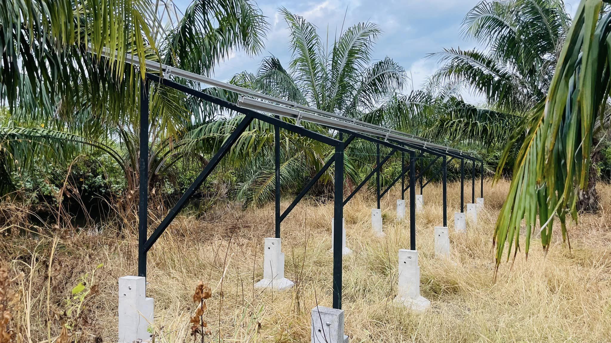 ชุดซัมเมิสปั้มบาดาล ขนาด 3 แรงม้า สวนปาล์มน้ำมัน