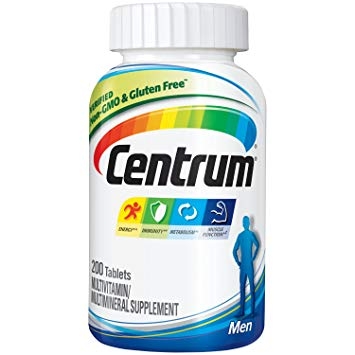 (Pre-order) Centrum Multivitamin Multimineral Supplement for Men 200 Tablets