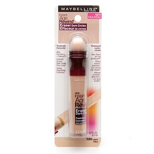 (Pre-order) Maybelline Instant Age Rewind Eraser Dark Circles Treatment Concealer, Light 0.2 oz (6 ml)