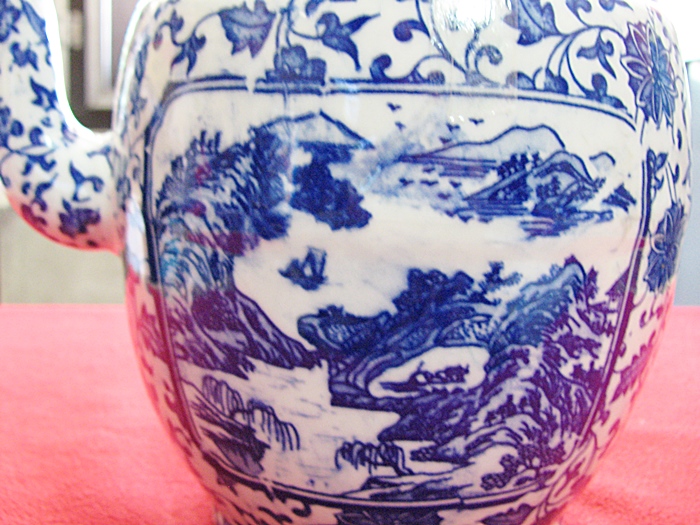 กาน้ำกังไสลายภูเขา-ดอกไม้จากเมืองจีนค่ะ