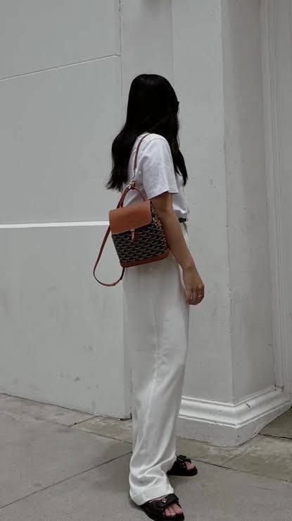 ORI หนังแท้ | Goyard Alpin Mini Backpack กระเป๋าเป้สะพายหลัง ปรับถือหรือสะพายข้างได้อย่างลงตัว ที่สามารถทำให้เป็นหลายรูปแบบ