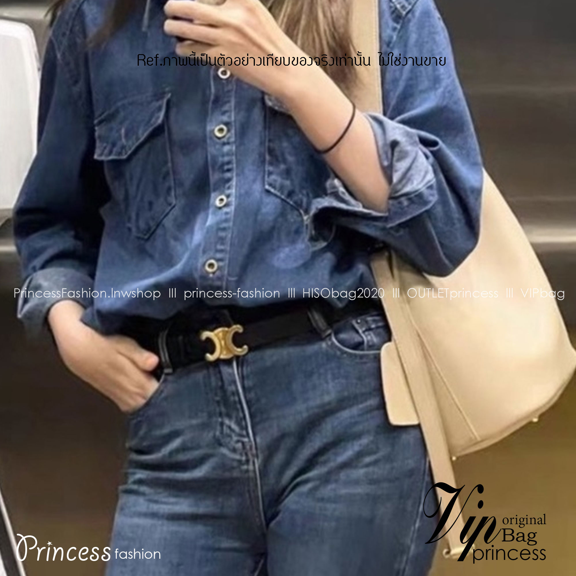 CELINE Belt Leather / CELINE Triomphe Belt in Smooth Calfskin พร้อมส่ง เข็มขัดเซลีน มีเส้นเดียวใช้ได้ทั้งปี ไม่ว่าลุคไหนๆ เส้นเดียวเอาอยู่ งานหนังเรียบสวยมาก แนะนำค่ะ